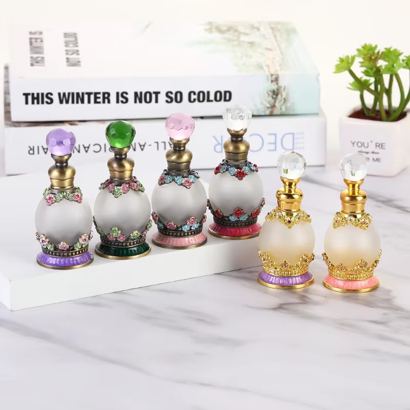 자두 작약 해바라기 금속 리필 가능한 향수병, 아타르  - Perfume Fragrance Attar 리뷰 및 가격