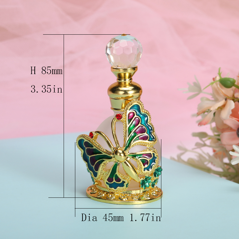 천사 꽃 드래곤 나비 금속 리필 향수병, 아타르 오일  - Perfume Fragrance Attar 리뷰 및 가격