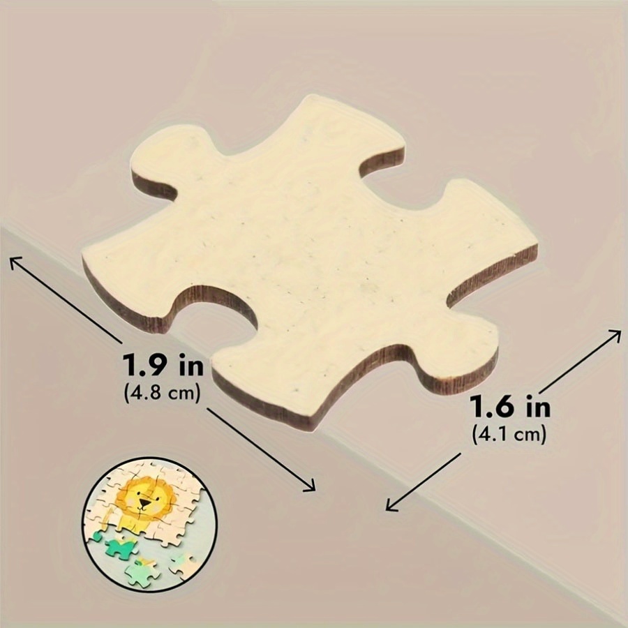 자연 갈색 MDF 블랭크 퍼즐 조각 대량 미도색 나무  - Oud Wood Chip 리뷰 및 가격